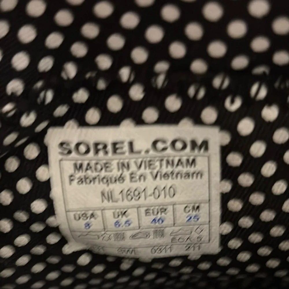 Sorel woman’s ' Black Winter Boots